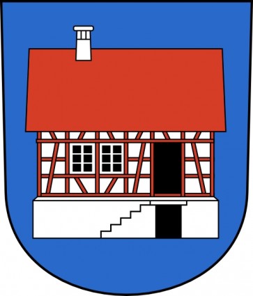 Hausbau Startseite Wipp-Hausen am Albis Wappen ClipArt