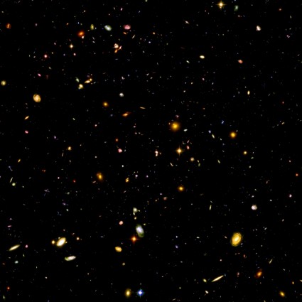 Hubble ultra deep field HUDFque fundo de campo