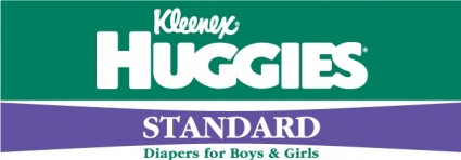 logotipo estándar de Huggies