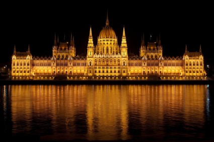 مبنى البرلمان في هنغاريا