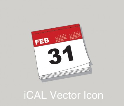 icono de calendario iCal