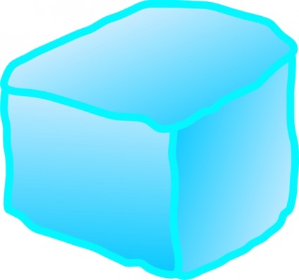clipart cubo de gelo