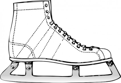 溜冰鞋剪贴画