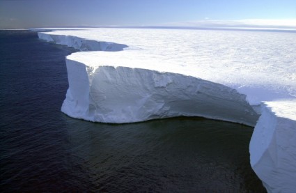 氷山南極の風景