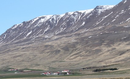 paisaje de Islandia escénica