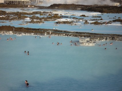 Laguna Blu di natura Islanda
