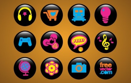 botones de iconos