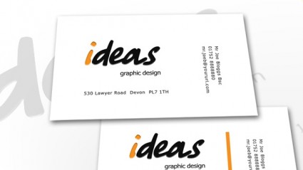 الأفكار، بطاقة تعريف المهنة