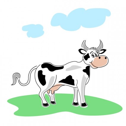 Abbildung der Kuh