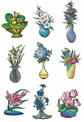 Illustrator Vector Flower Style