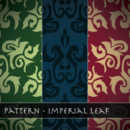 motif feuilles impériale