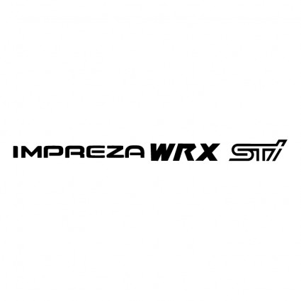インプレッサ Wrx Sti ベクトルのロゴ 無料ベクトル 無料でダウンロード