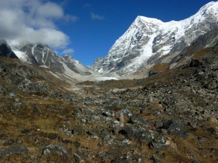 Indien Rathong Gletscher