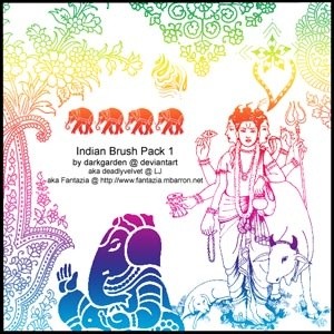 indische Brush pack