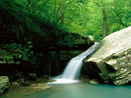 Indian Creek Wallpaper Waterfalls Nature