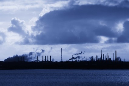 Verschmutzung durch die Industrie