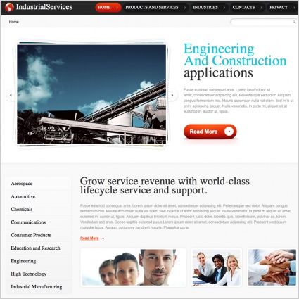 Industrialservices Template