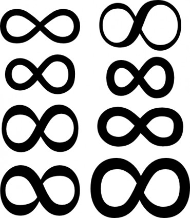 symbol nieskończoności clipart
