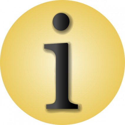 Info-Symbol ClipArt