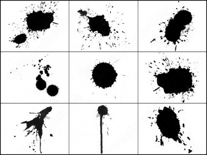 photoshop painnt splatter brush