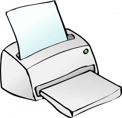 ClipArt di stampante a getto d'inchiostro