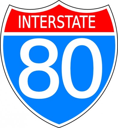 Interstate highway tanda clip art