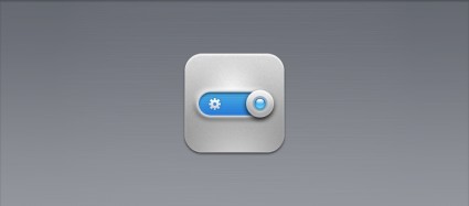 iOS ustawienia ikony psd