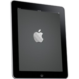 iPad Seite Apple-logo