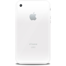 iPhone blanc rétro