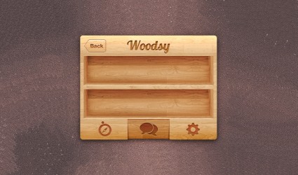 iPhone Holz ui
