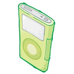 iPod Grün