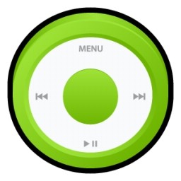 緑の ipod