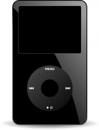 iPod media player clipart