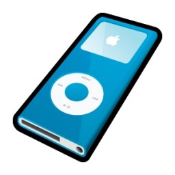 iPod nano bleu