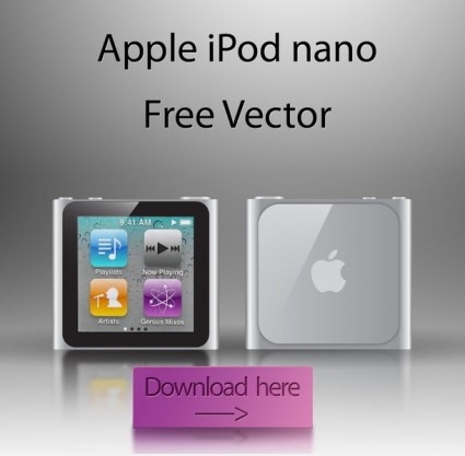 iPod nano vektor gratis