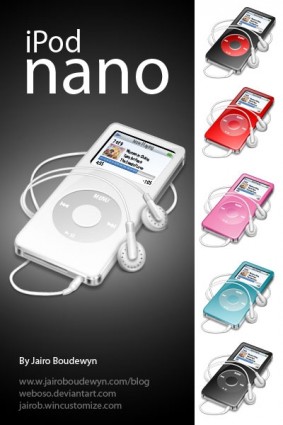iPod nano icone icone pack