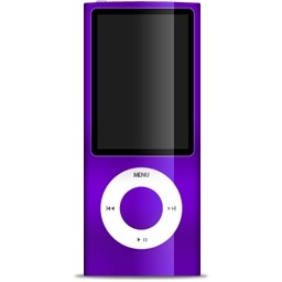 iPod nano tím
