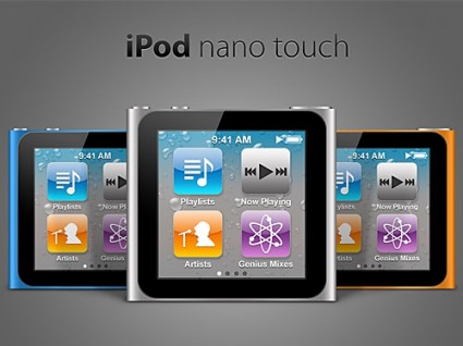 iPod neno tocco psd gratis