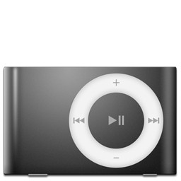 iPod shuffle noir
