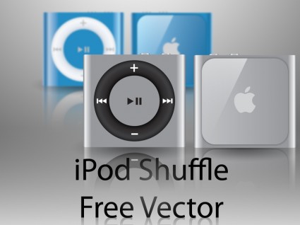 iPod shuffle vecteur libre