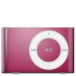 iPod shuffle rosso