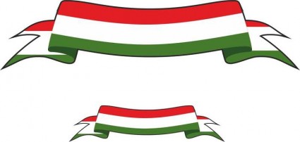 vettore di bandiera italiana