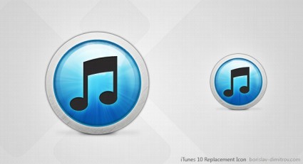 icône de remplacement d'iTunes