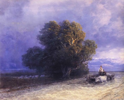 Ivan Konstantinovich Aivazovskii pintura a óleo