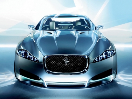Jaguar xf c anteriore sfondi concept car