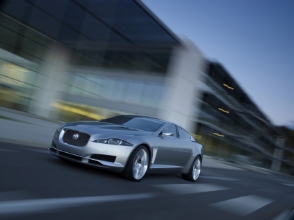 Jaguar c xf kecepatan wallpaper mobil konsep