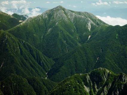 Japão paisagem montanhas