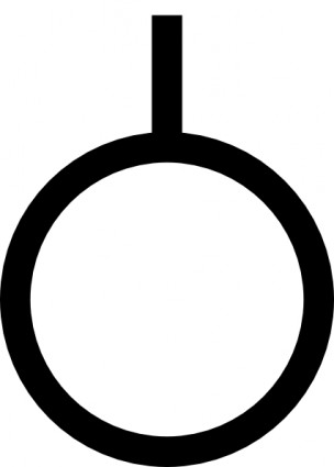 Japanese Map Symbol Orchard Clip Art