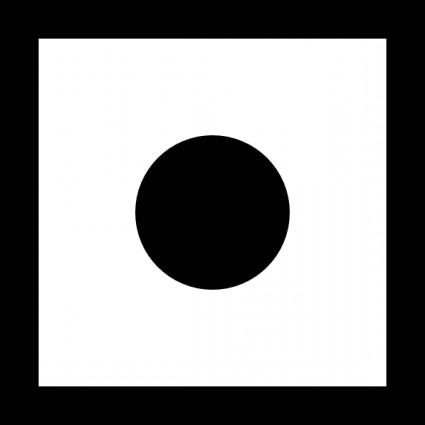 Japanese Map Symbol Standard Point Clip Art