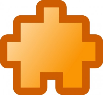 balin icono de Jean victor puzzle amarillo clip art